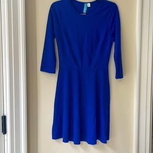 NWT Francesca’s Royal Blue Long Sleeve Dress Size Medium
